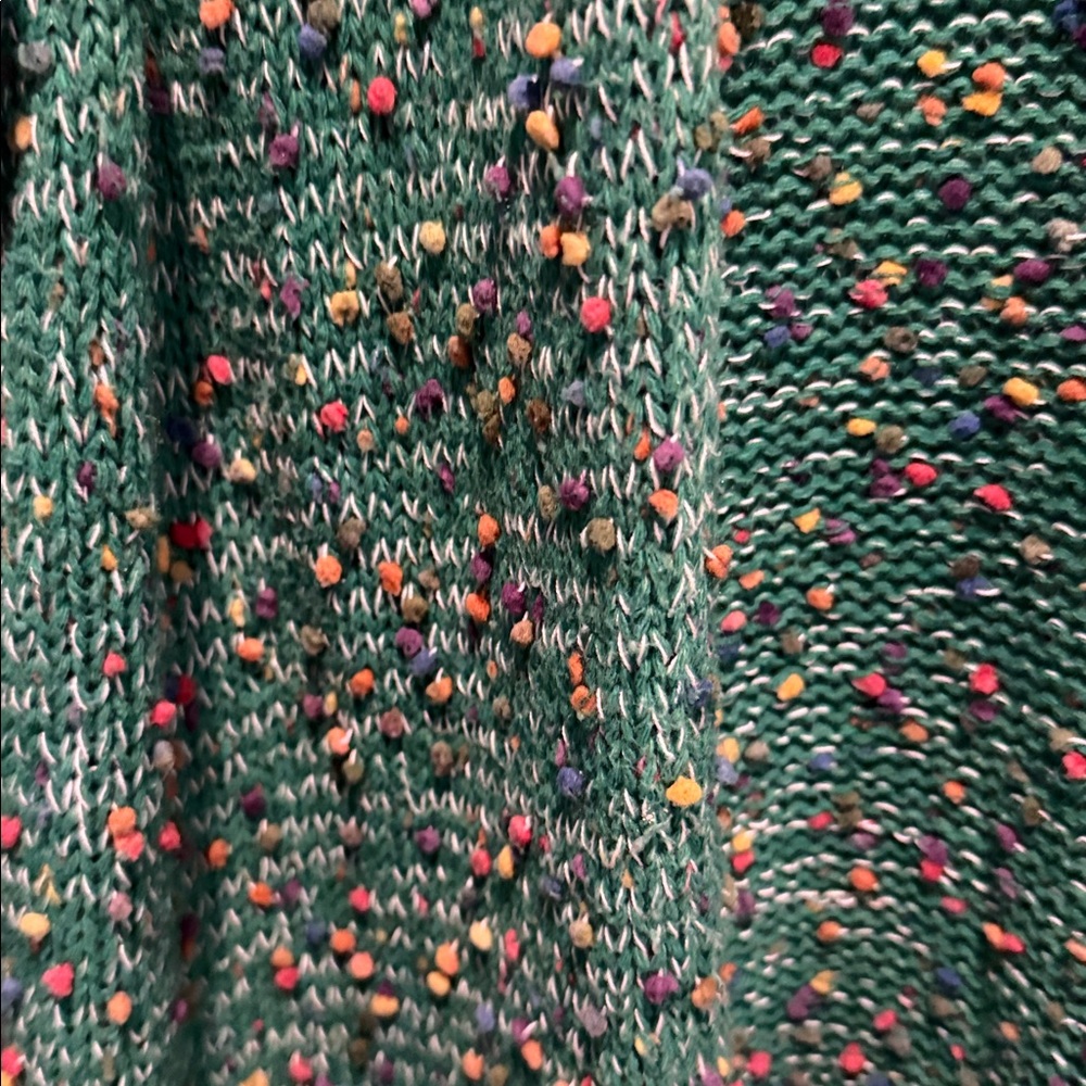 Miley Dot Green Cardigan - Picture 2 of 5